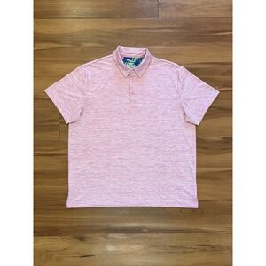 Birdie Bound Polo Golf Shirt Performance Stretch Lightweight Top Men's Size XL